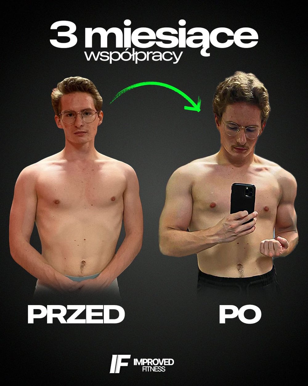 Miłosz — 3 miesiące współpracy, przed i po